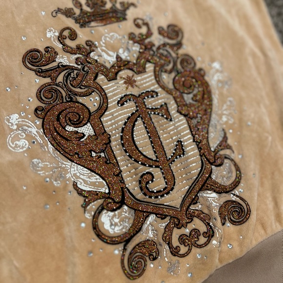 โจRARE 90s/2000s Juicy Couture Velour Hoodie โ Bedazzled Retro Glam ๐โจ - Picture 5 of 16
